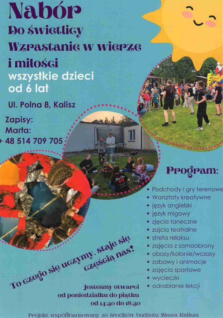Zapraszamy dzieci od lat 6